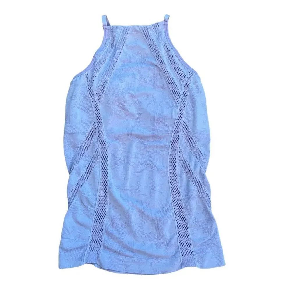 Athleta Longline Lavendar Workout Tank Size Small